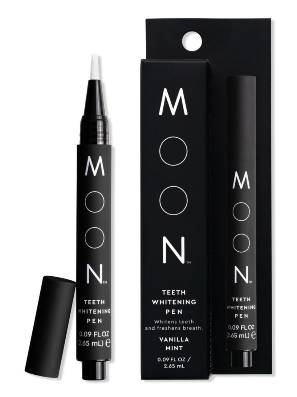 MOON Teeth Whitening Pen Vanilla Mint 2.65ml NIB Teeth Whitener - MSRP $29.99